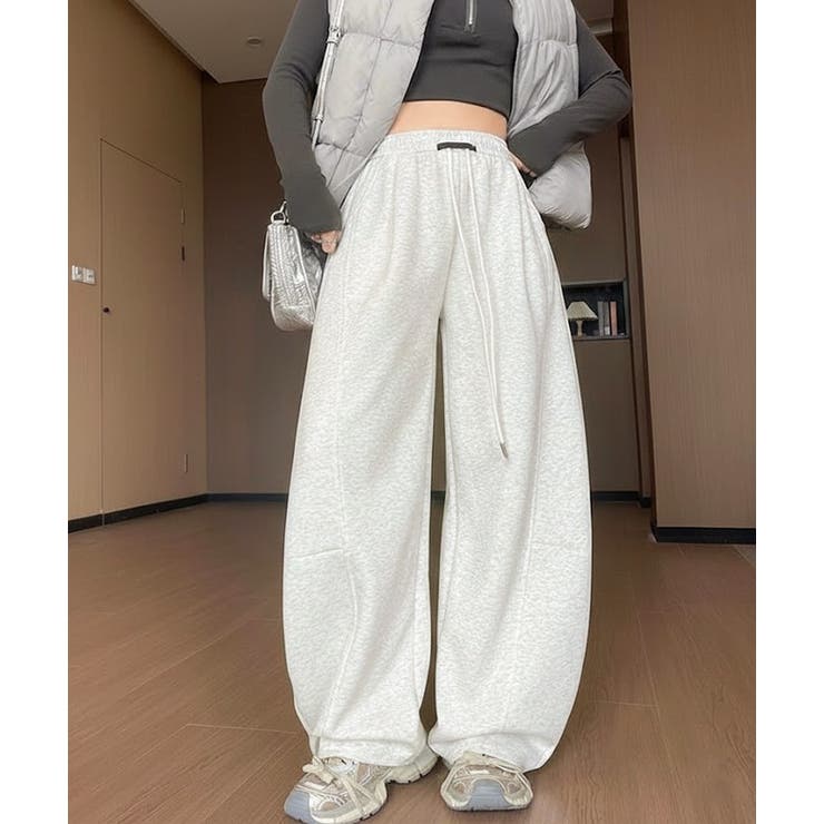 スウェットパンツ 裏起毛 レディース | REAL STYLE | 詳細画像12 