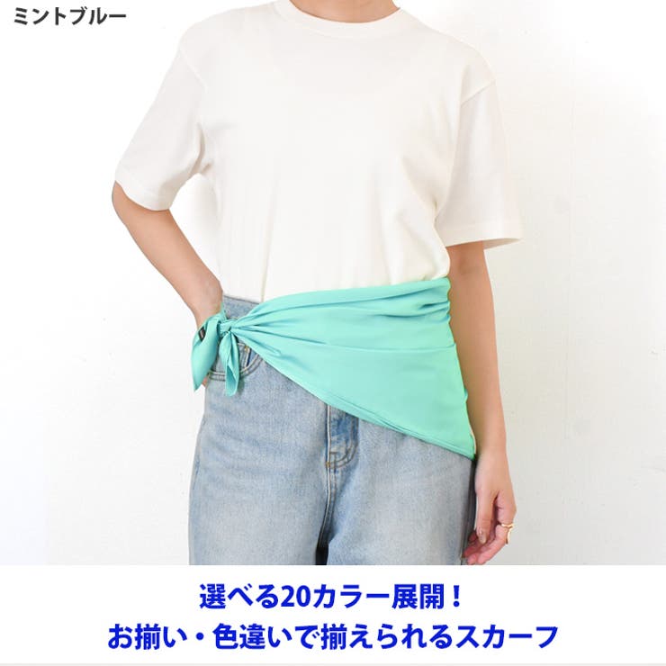 スカーフ 大判 ヘアバンド | REAL STYLE | 詳細画像3 