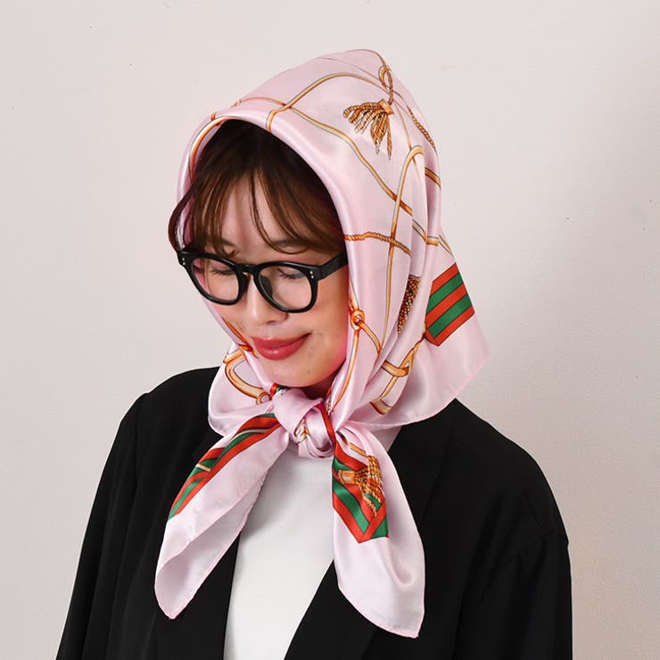 スカーフ 大判 90×90 | REAL STYLE | 詳細画像5 