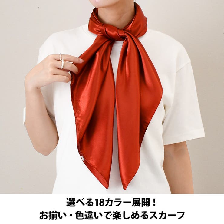 スカーフ 大判 90×90 | REAL STYLE | 詳細画像3 