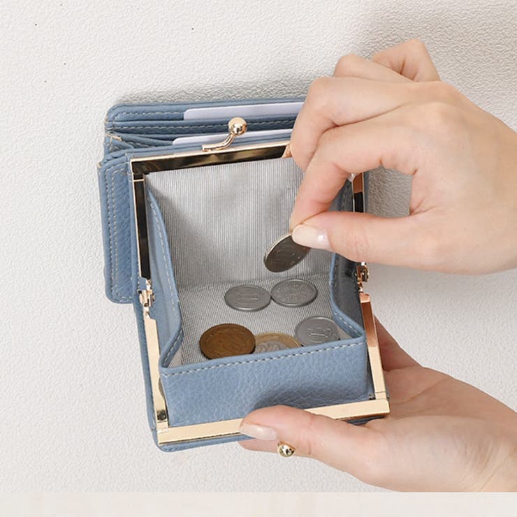 がま口財布 二つ折り 小銭入れ | REAL STYLE | 詳細画像11 