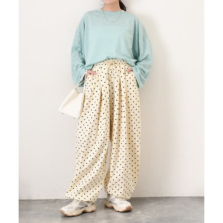 ワイドパンツ レディース 春 | REAL STYLE | 詳細画像9 