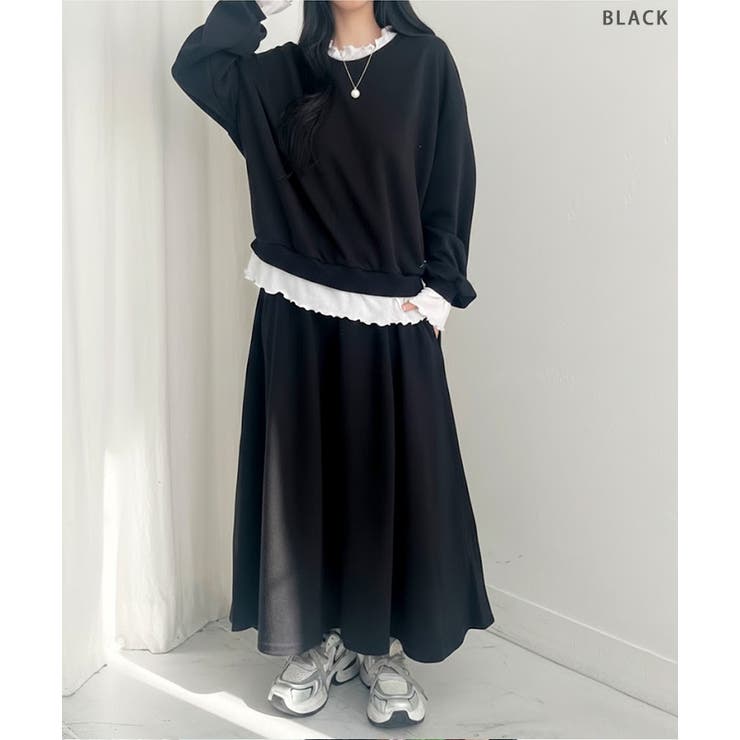 ライトスウェット レイヤード風 トレーナー | REAL STYLE | 詳細画像12 