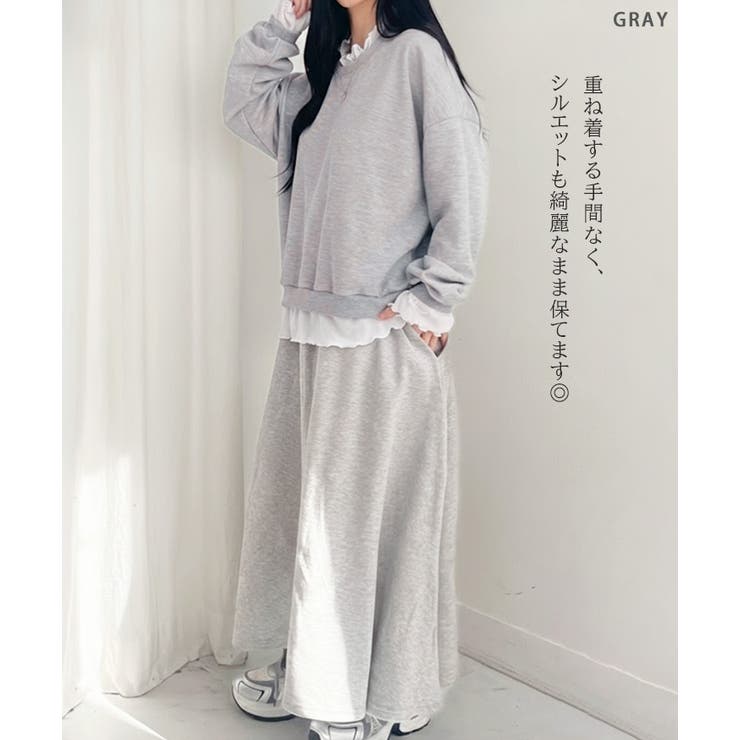 ライトスウェット レイヤード風 トレーナー | REAL STYLE | 詳細画像10 