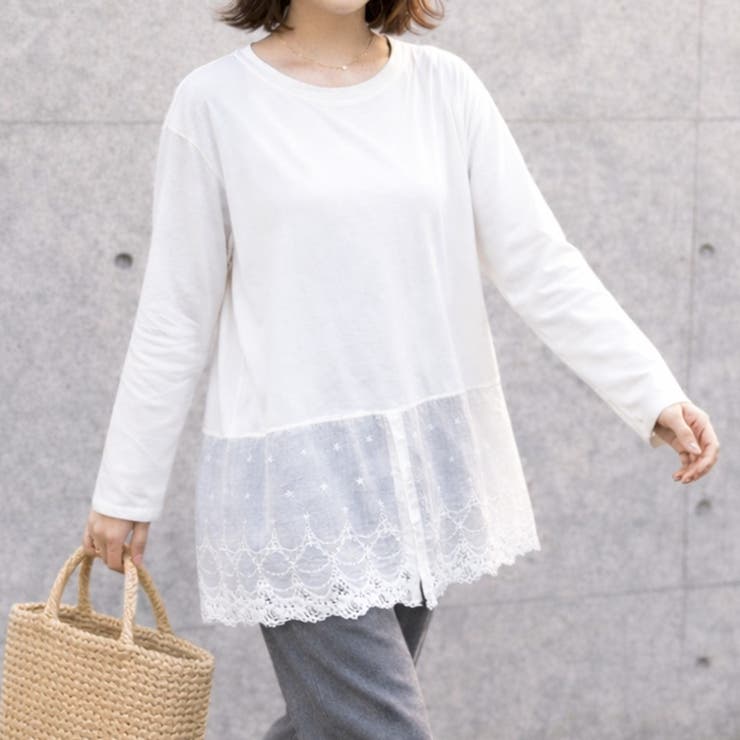 カットソー レディース 長袖 | REAL STYLE | 詳細画像5 