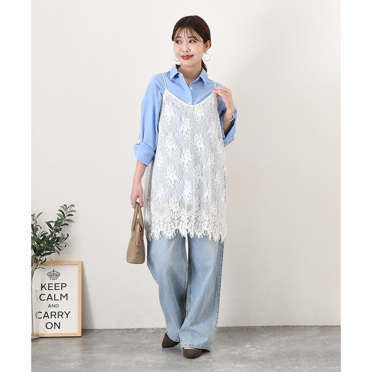 レース キャミソール 重ね着 | REAL STYLE | 詳細画像5 