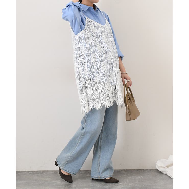 レース キャミソール 重ね着 | REAL STYLE | 詳細画像7 