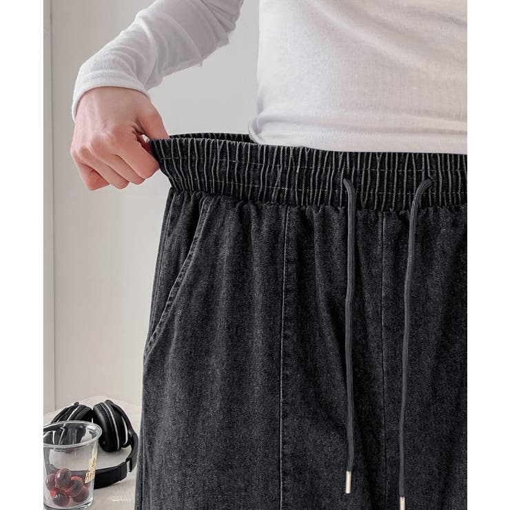 デニムパンツ レディース ワイド | REAL STYLE | 詳細画像11 