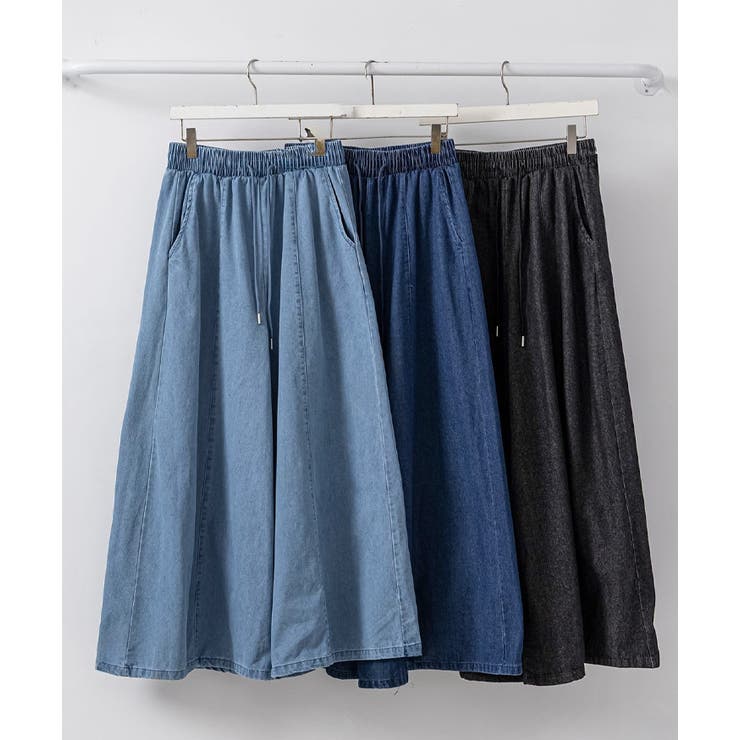 デニムパンツ レディース ワイド | REAL STYLE | 詳細画像12 