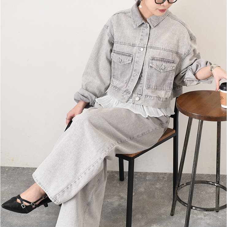 デニムパンツ レディース ワイド | REAL STYLE | 詳細画像13 