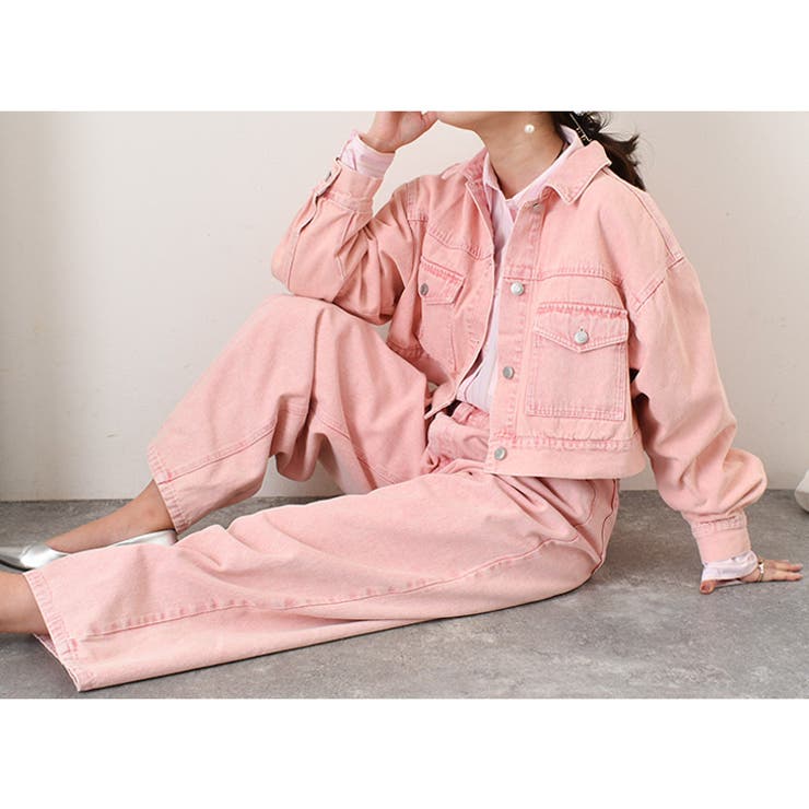 デニムパンツ レディース ワイド | REAL STYLE | 詳細画像5 