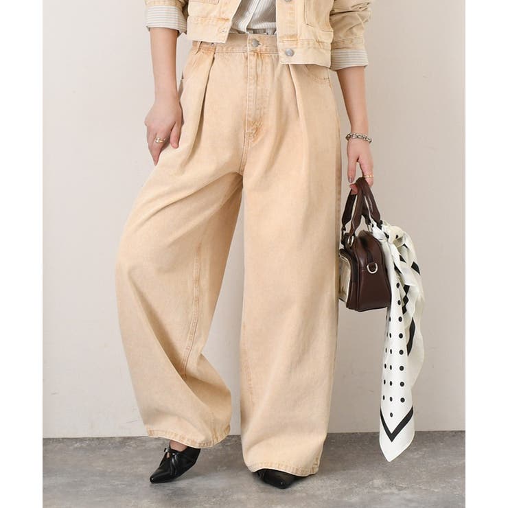 デニムパンツ レディース ワイド | REAL STYLE | 詳細画像10 