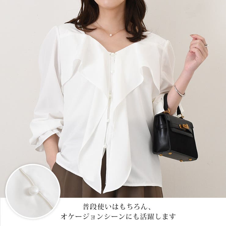 ブラウス シャツ 長袖 | REAL STYLE | 詳細画像11 