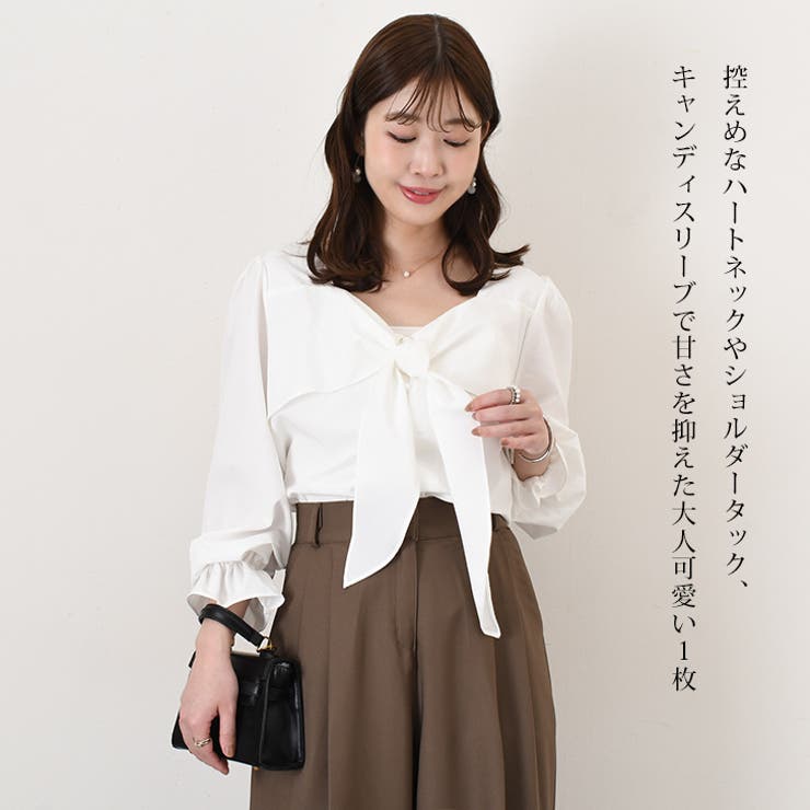 ブラウス シャツ 長袖 | REAL STYLE | 詳細画像6 