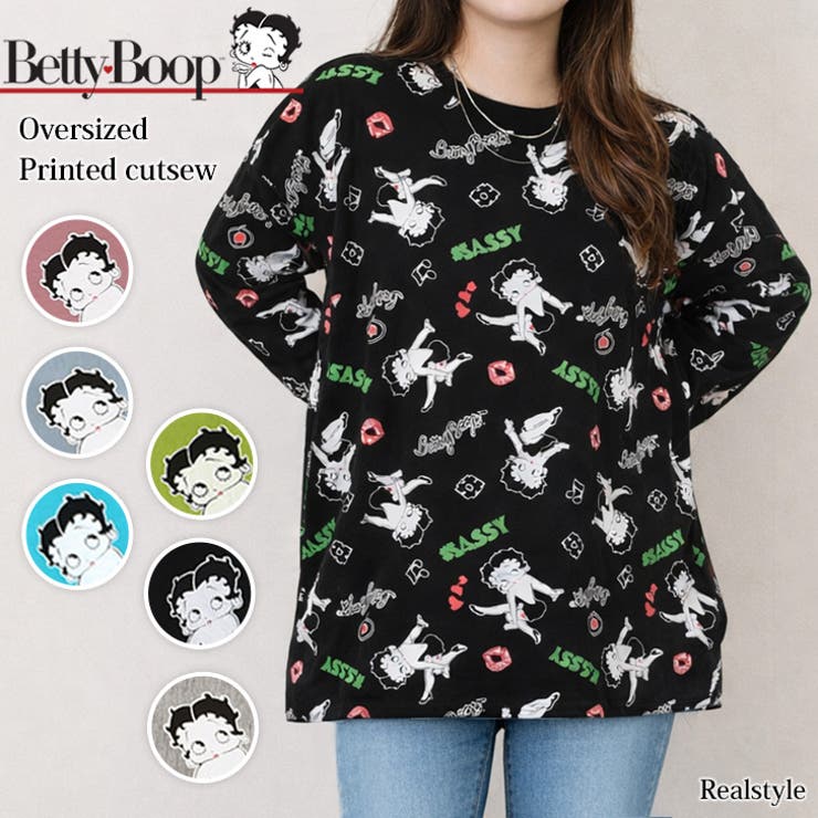 カットソー レディース ベティちゃん | REAL STYLE | 詳細画像1 