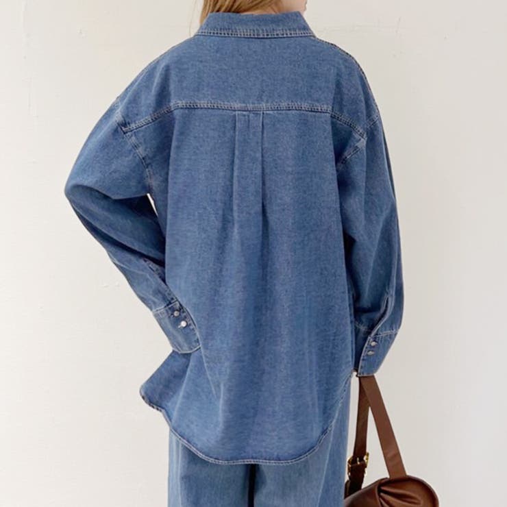 デニムシャツ レディース 春 | REAL STYLE | 詳細画像5 