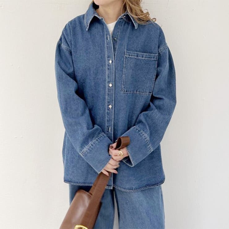 デニムシャツ レディース 春 | REAL STYLE | 詳細画像6 