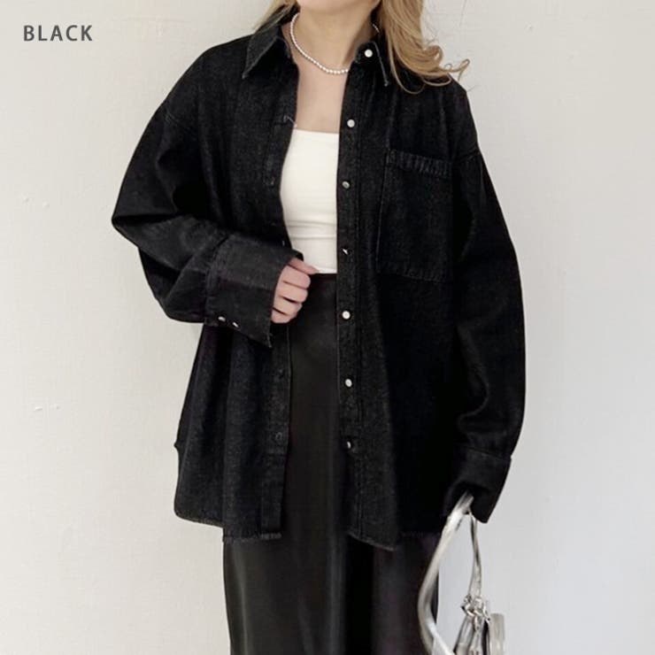 デニムシャツ レディース 春 | REAL STYLE | 詳細画像9 