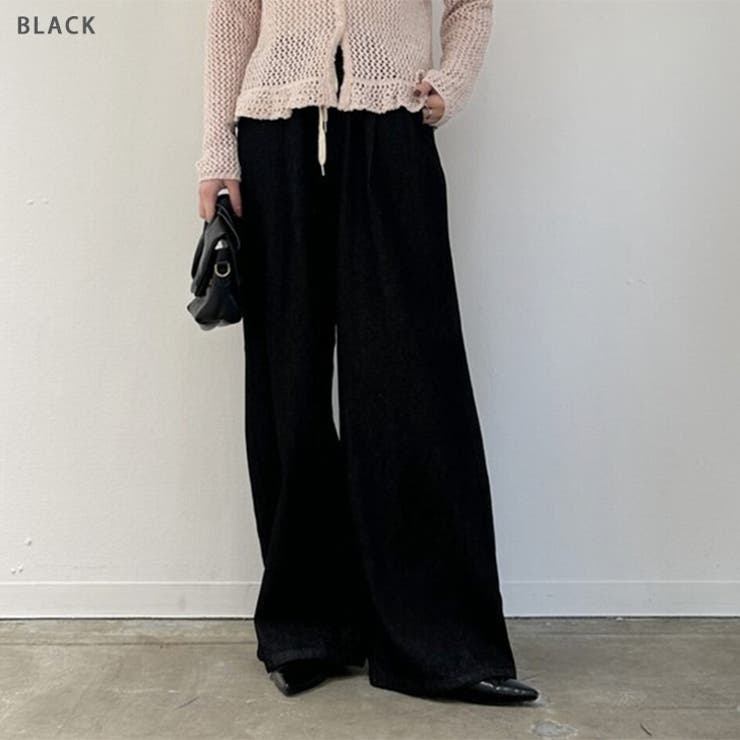 デニムパンツ レディース ワイド | REAL STYLE | 詳細画像7 