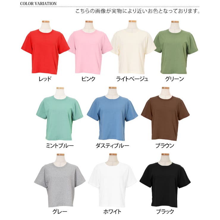 カットソー レディース 半袖 | REAL STYLE | 詳細画像2 