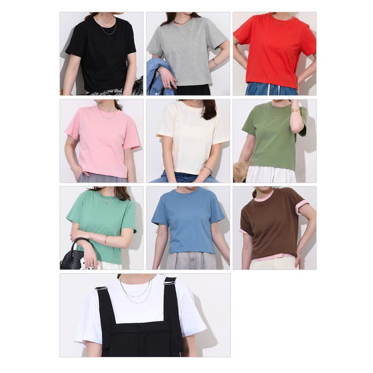 カットソー レディース 半袖 | REAL STYLE | 詳細画像6 