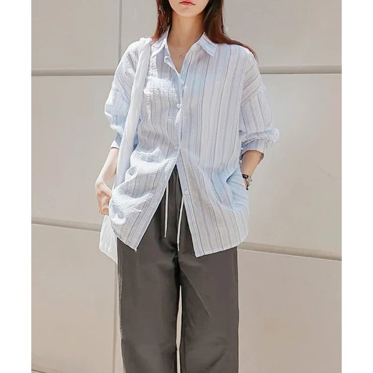 シャツ レディース 長袖 | REAL STYLE | 詳細画像4 
