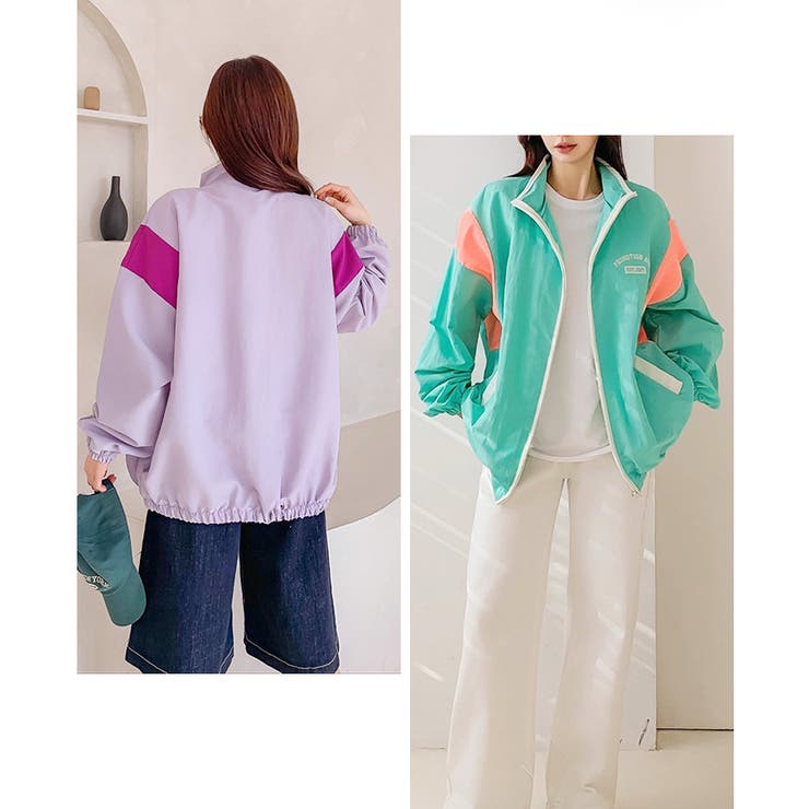 トラックジャケット レディース 春 | REAL STYLE | 詳細画像11 
