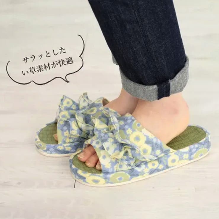 スリッパ い草 花柄 | REAL STYLE | 詳細画像3 
