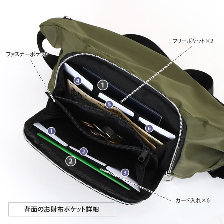 ボディバッグ レディース メンズ | REAL STYLE | 詳細画像8 