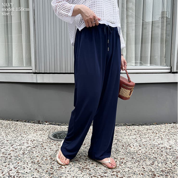 ワイドパンツ レディース 夏 | REAL STYLE | 詳細画像15 