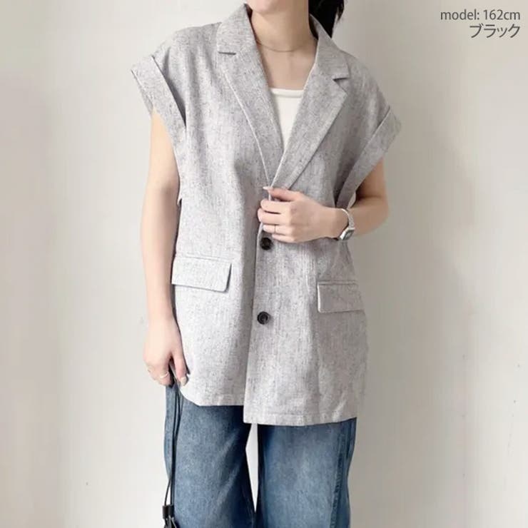 ジレ ベスト ジャケット | REAL STYLE | 詳細画像8 