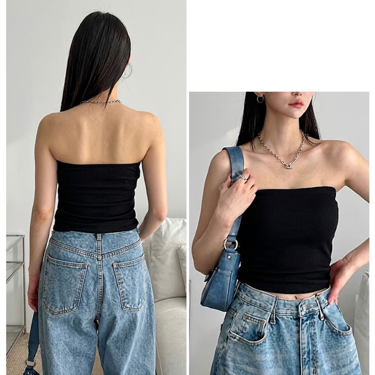 チューブトップ レディース カップなし | REAL STYLE | 詳細画像15 