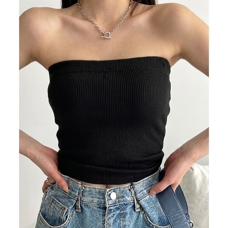 チューブトップ レディース カップなし | REAL STYLE | 詳細画像5 
