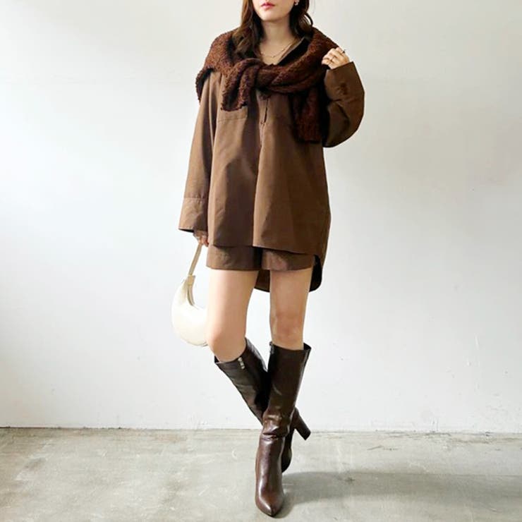 シャツ ブラウス ロングシャツ | REAL STYLE | 詳細画像4 