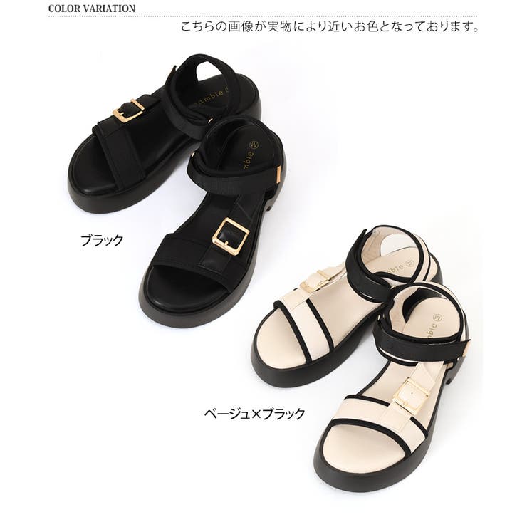 サンダル レディース 厚底 | REAL STYLE | 詳細画像2 