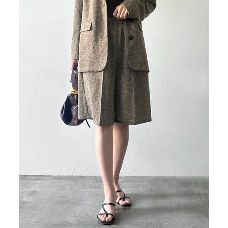 ハーフパンツ ワイドパンツ レディース | REAL STYLE | 詳細画像12 