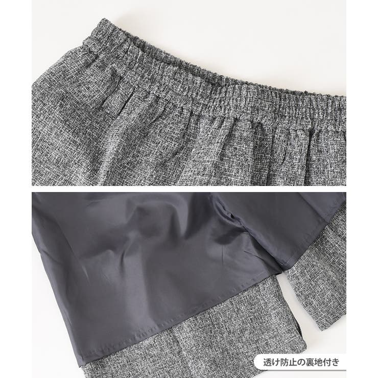 ハーフパンツ ワイドパンツ レディース | REAL STYLE | 詳細画像14 