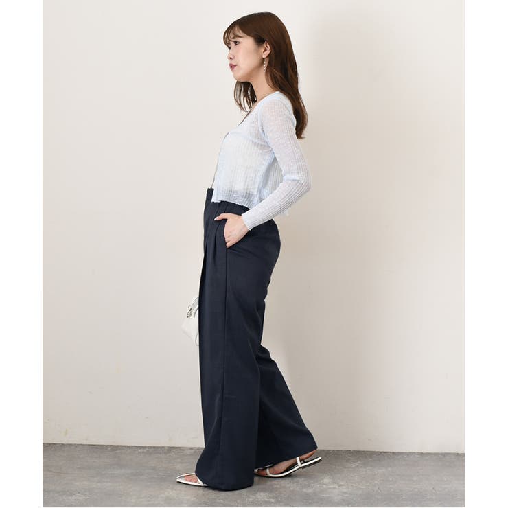 ストレートパンツ レディース スラックス | REAL STYLE | 詳細画像13 