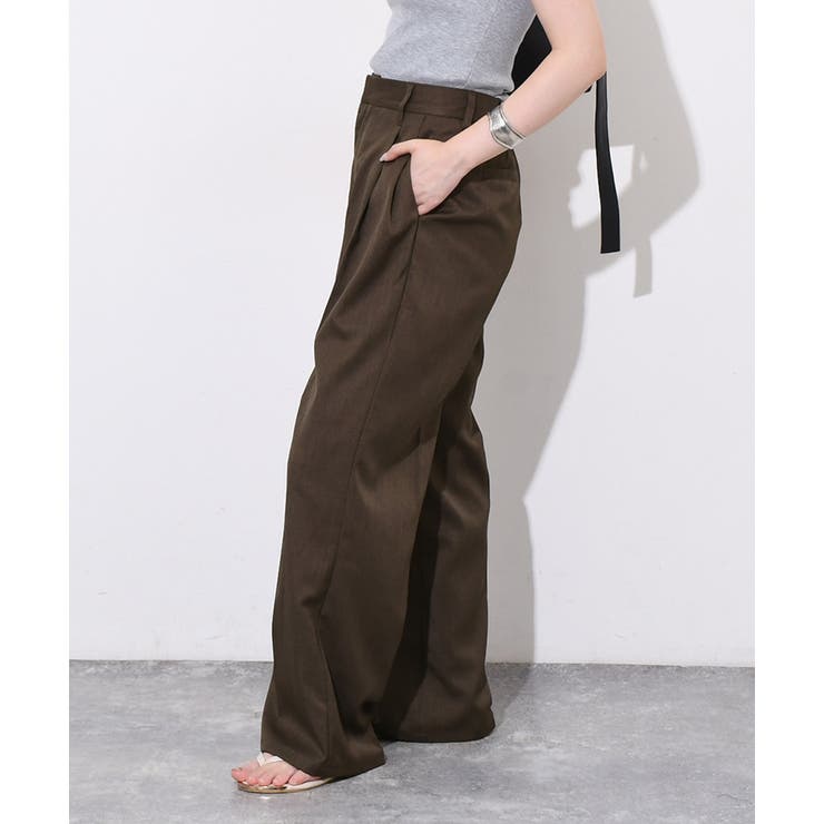 ストレートパンツ レディース スラックス | REAL STYLE | 詳細画像5 