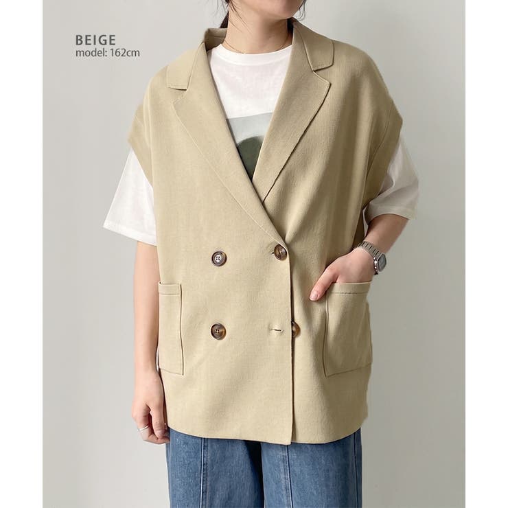 ジレ ベスト ジャケット | REAL STYLE | 詳細画像8 