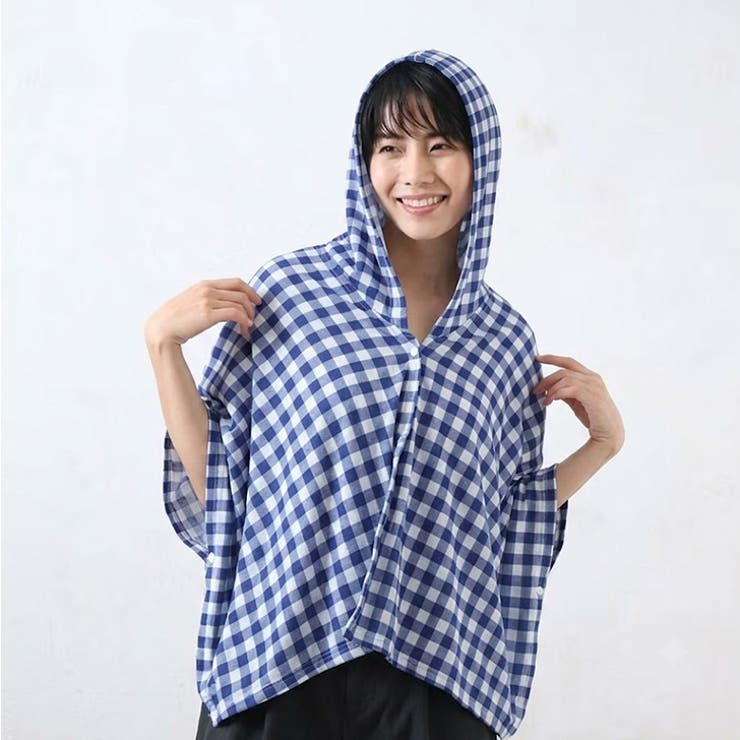 冷感ポンチョ フード付き UV | REAL STYLE | 詳細画像6 