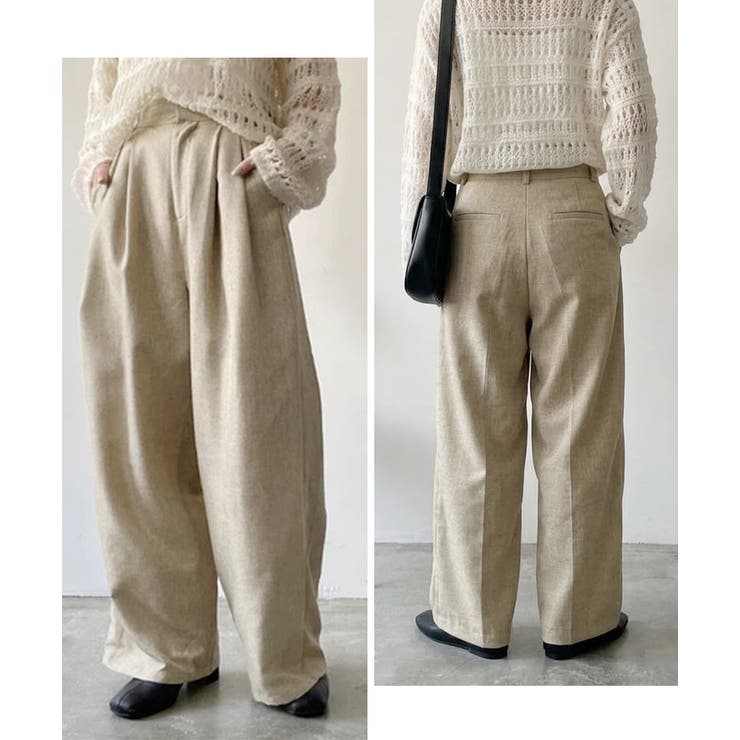 ワイドパンツ レディース 春 | REAL STYLE | 詳細画像5 