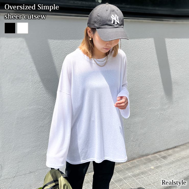 シアートップス カットソー レディース | REAL STYLE | 詳細画像1 