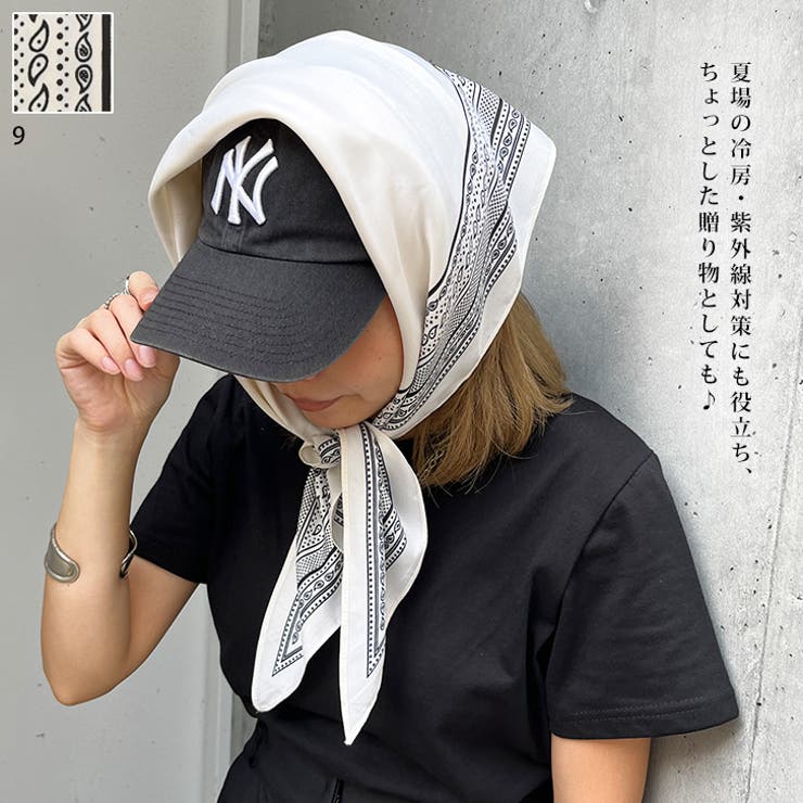 スカーフ 130×60cm バンダナ | REAL STYLE | 詳細画像7 
