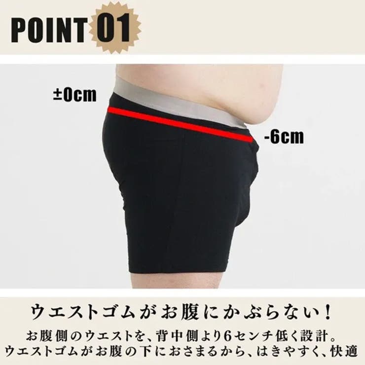 ボクサーパンツ メンズ 3L | REAL STYLE | 詳細画像6 