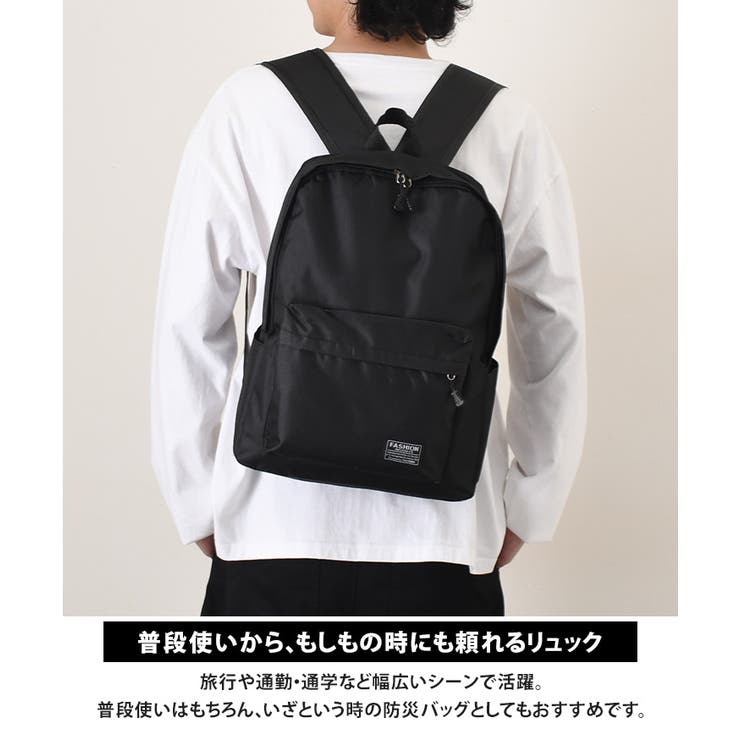 リュックサック メンズ レディース | REAL STYLE | 詳細画像3 