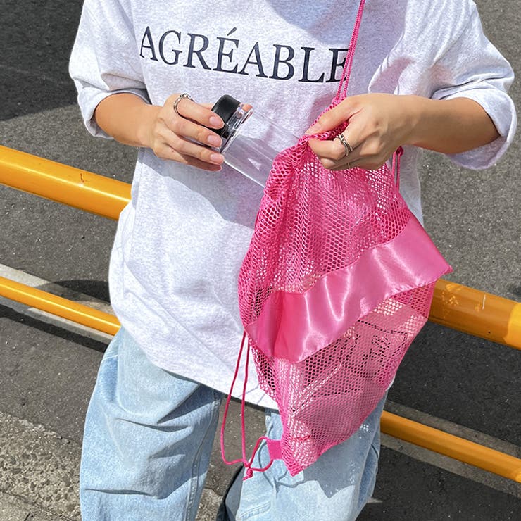 ナップサック メッシュ 巾着 | REAL STYLE | 詳細画像4 