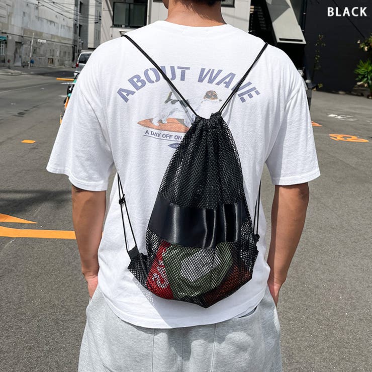 ナップサック メッシュ 巾着 | REAL STYLE | 詳細画像5 