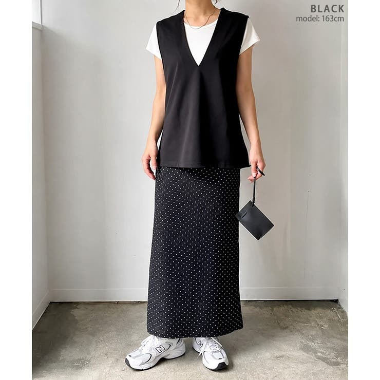 ベスト ノーカラー レディース | REAL STYLE | 詳細画像12 