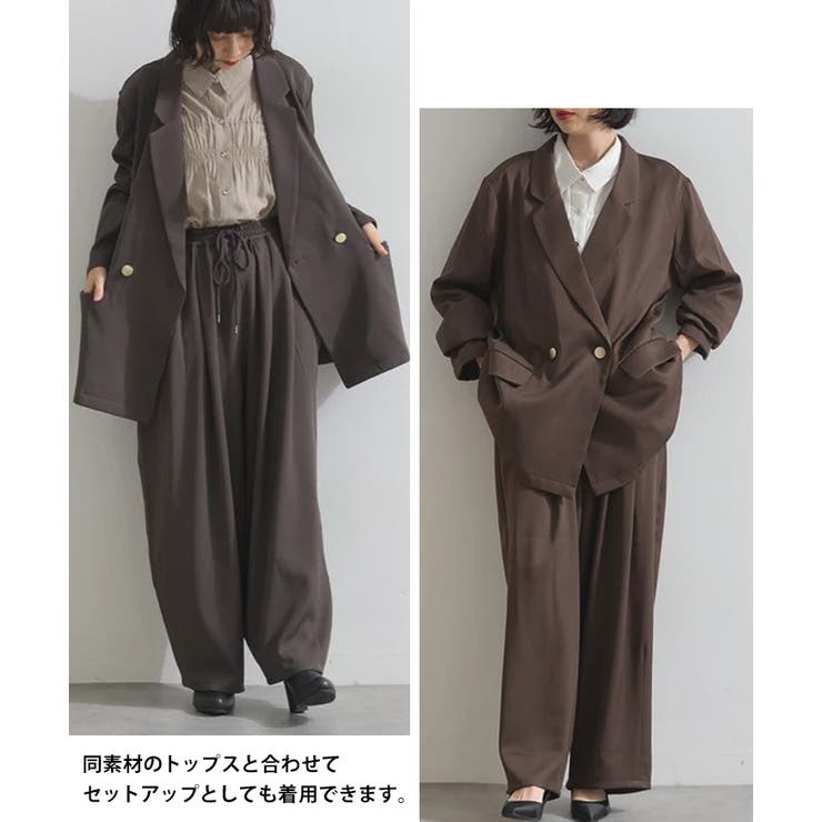 ワイドパンツ レディース 春 | REAL STYLE | 詳細画像12 